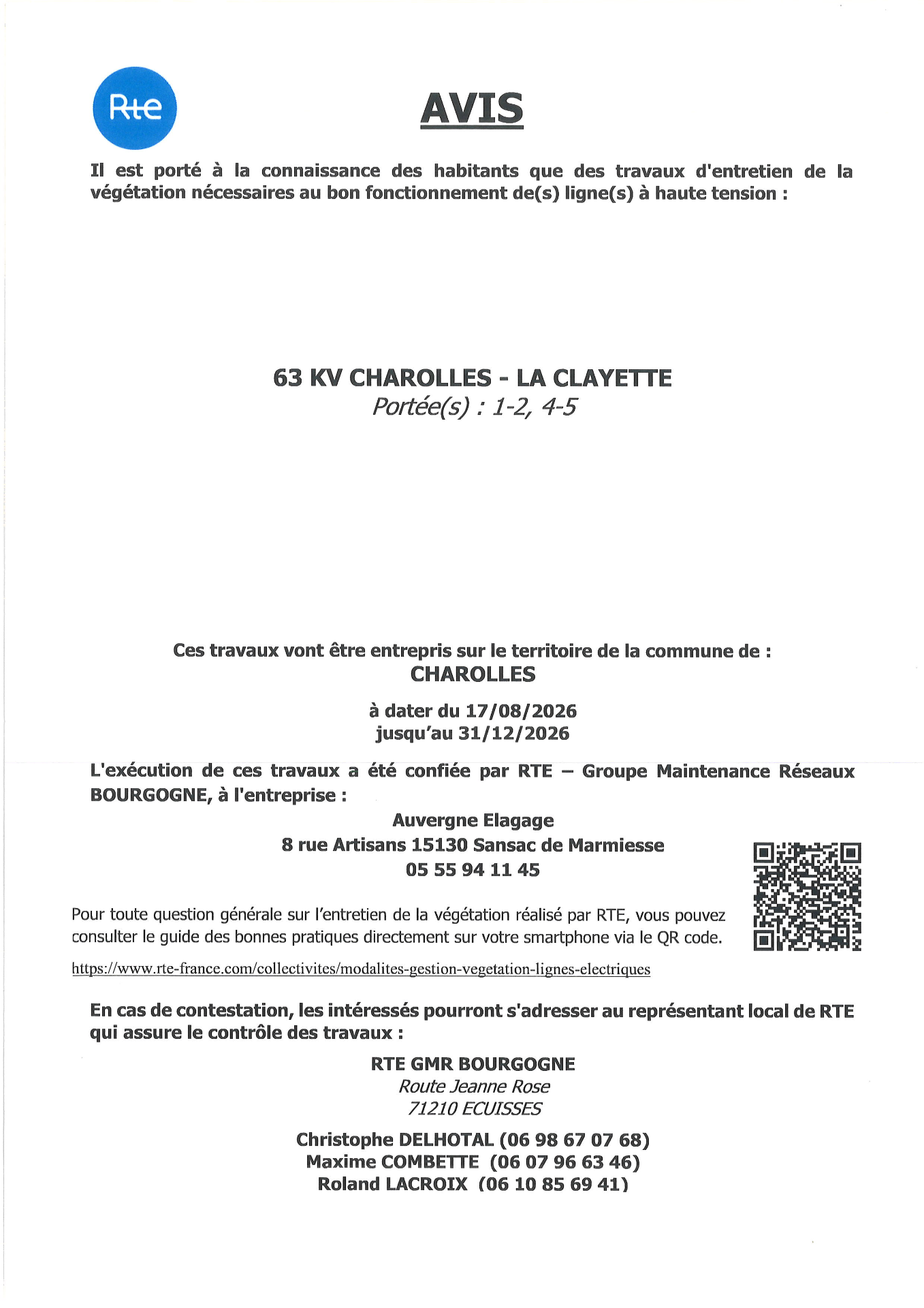 ⚡ Entretien des lignes haute tension 