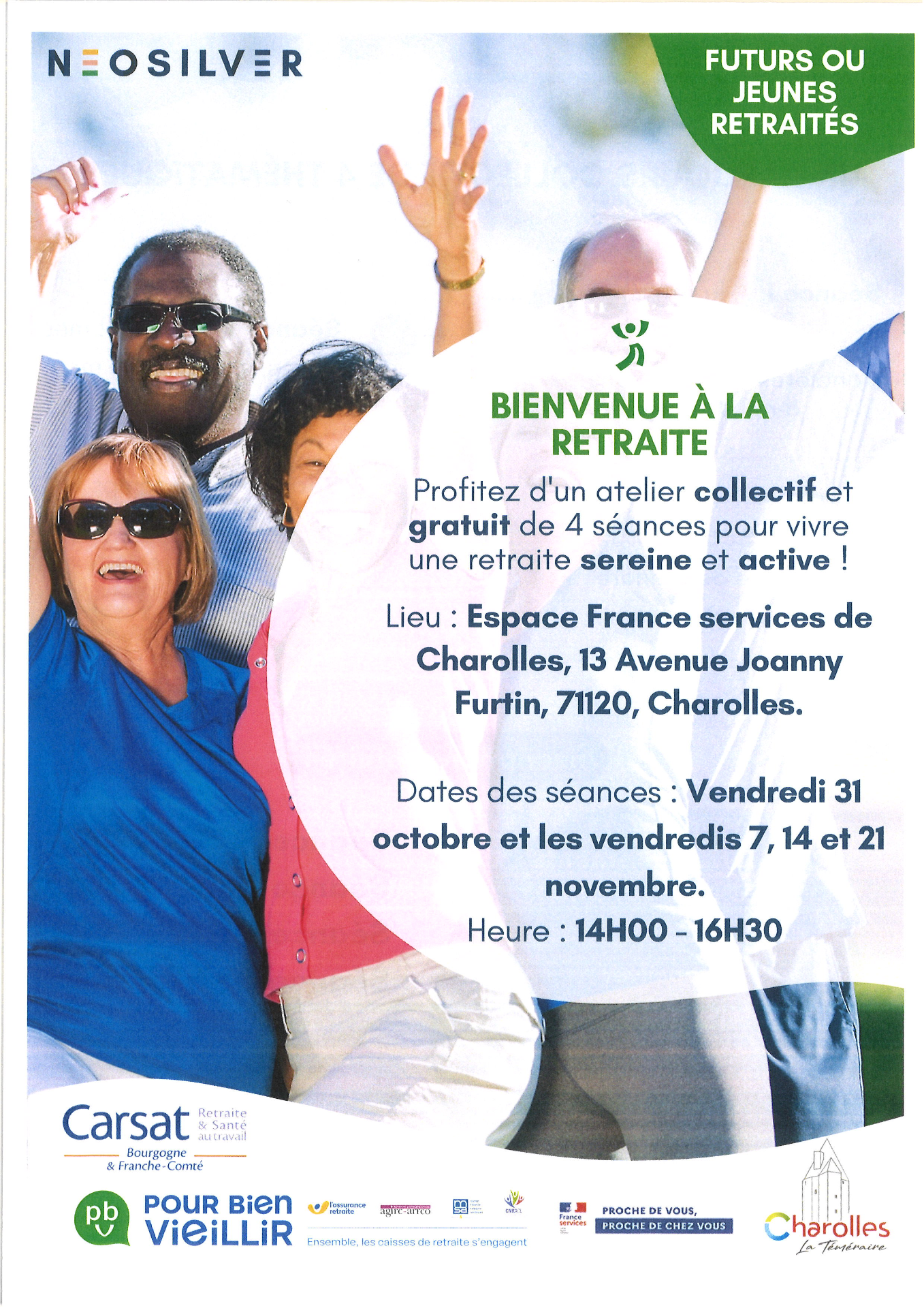 👉Bienvenue à la retraite !