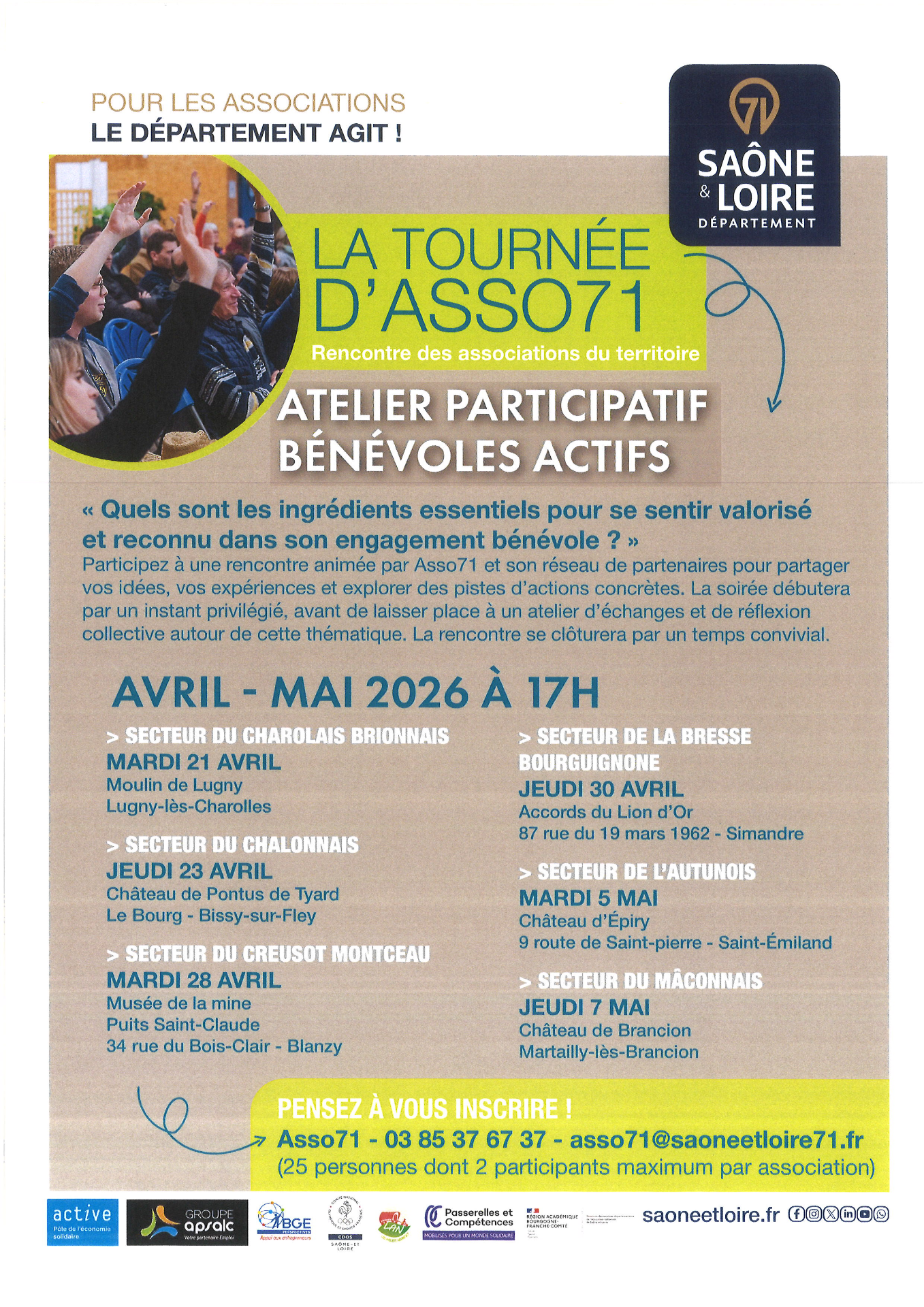 Rencontre animée par Asso71