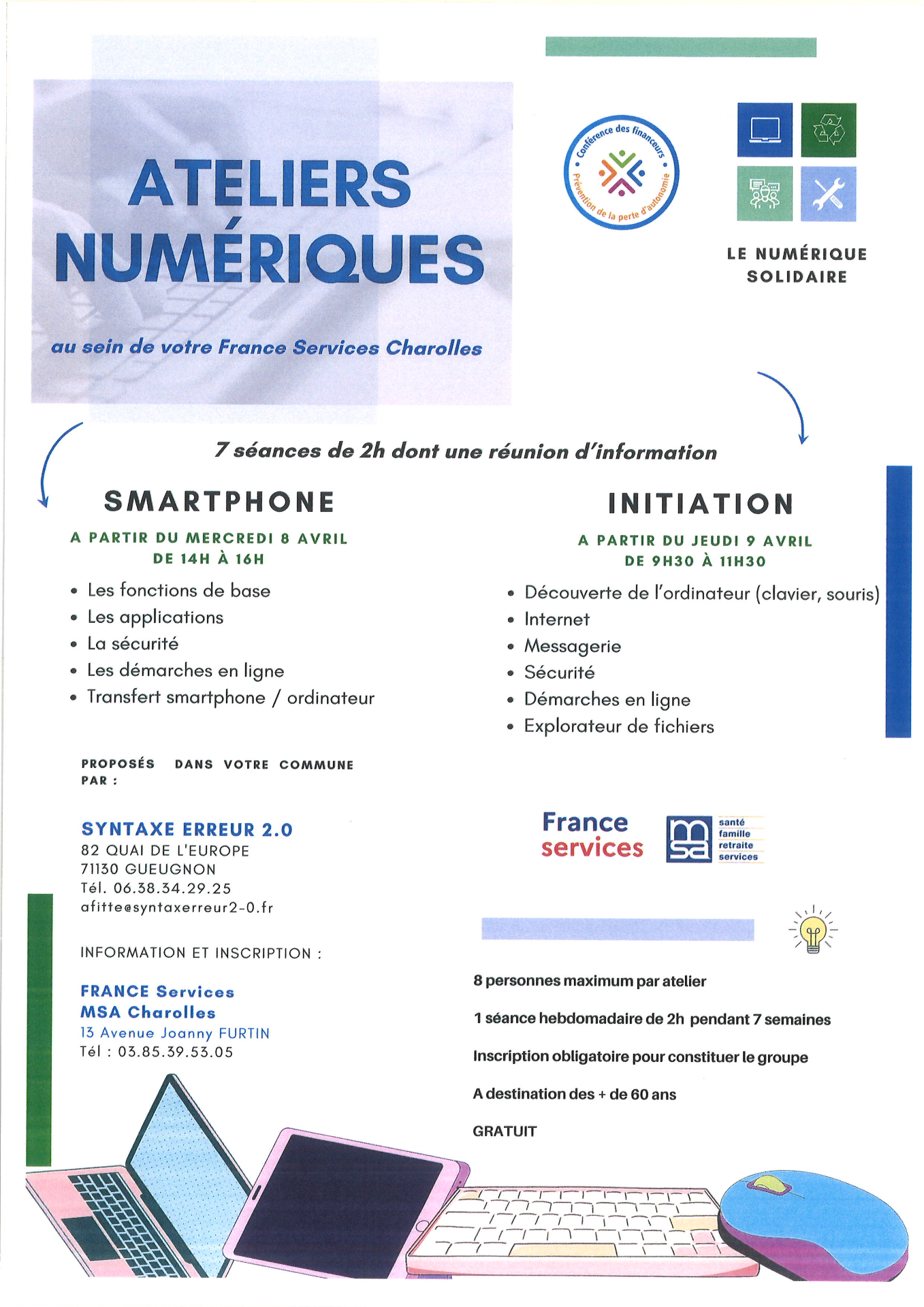 👉Atelier Numériques