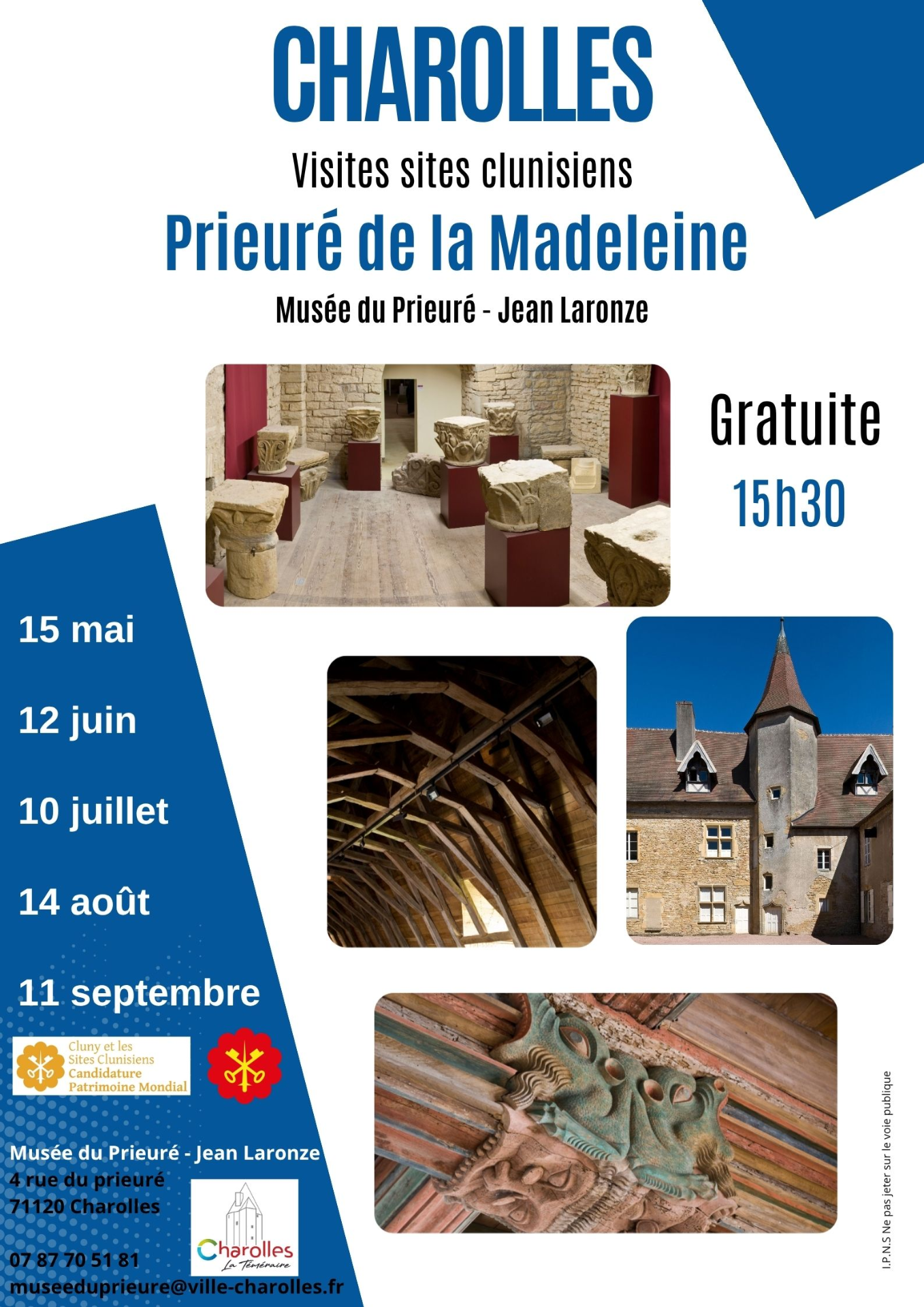 visite prieuré de la madeleine