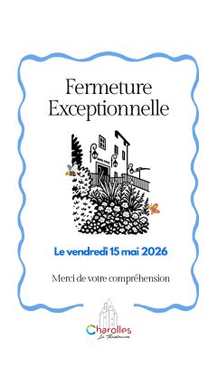  👉La mairie sera exceptionnellement fermée le :       vendredi 15 mai 2026  Merci de votre compréhension.  