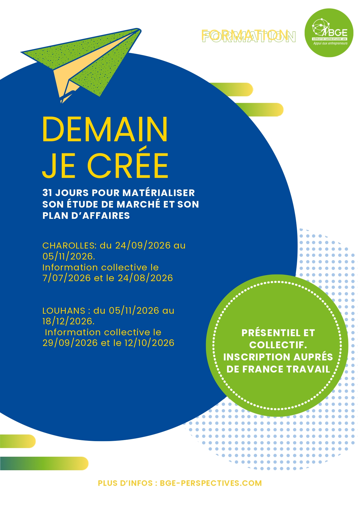 👉 Session de formation pour les porteurs de projet
