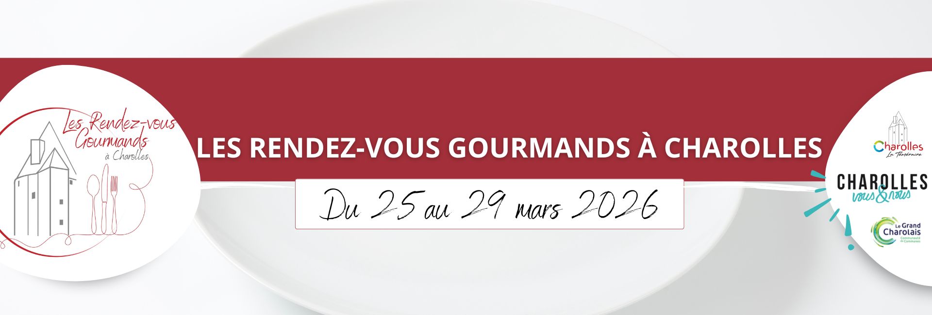 📣 Chaud devant !!! Découvrez le programme complet de la 4ᵉ édition des Rendez-vous Gourmands à Charolles : animations, dégustations, ateliers, menus d'exception et rencontres vous attendent pour célébrer le goût et le savoir-faire local. 📖 Programme https://www.charollesvousetnous.fr/.../Programme... 🛍️ Liste des commerçants participants https://www.charollesvousetnous.fr/.../LISTEcommercants... 𝑙𝑒𝑠 𝑖𝑛𝑠𝑐𝑟𝑖𝑝𝑡𝑖𝑜𝑛𝑠 𝑠𝑒 𝑓𝑜𝑛𝑡 𝑑𝑖𝑟𝑒𝑐𝑡𝑒𝑚𝑒𝑛𝑡 𝑑𝑎𝑛𝑠 𝑙𝑒 𝑐𝑜𝑚𝑚𝑒𝑟𝑐𝑒 𝑜𝑟𝑔𝑎𝑛