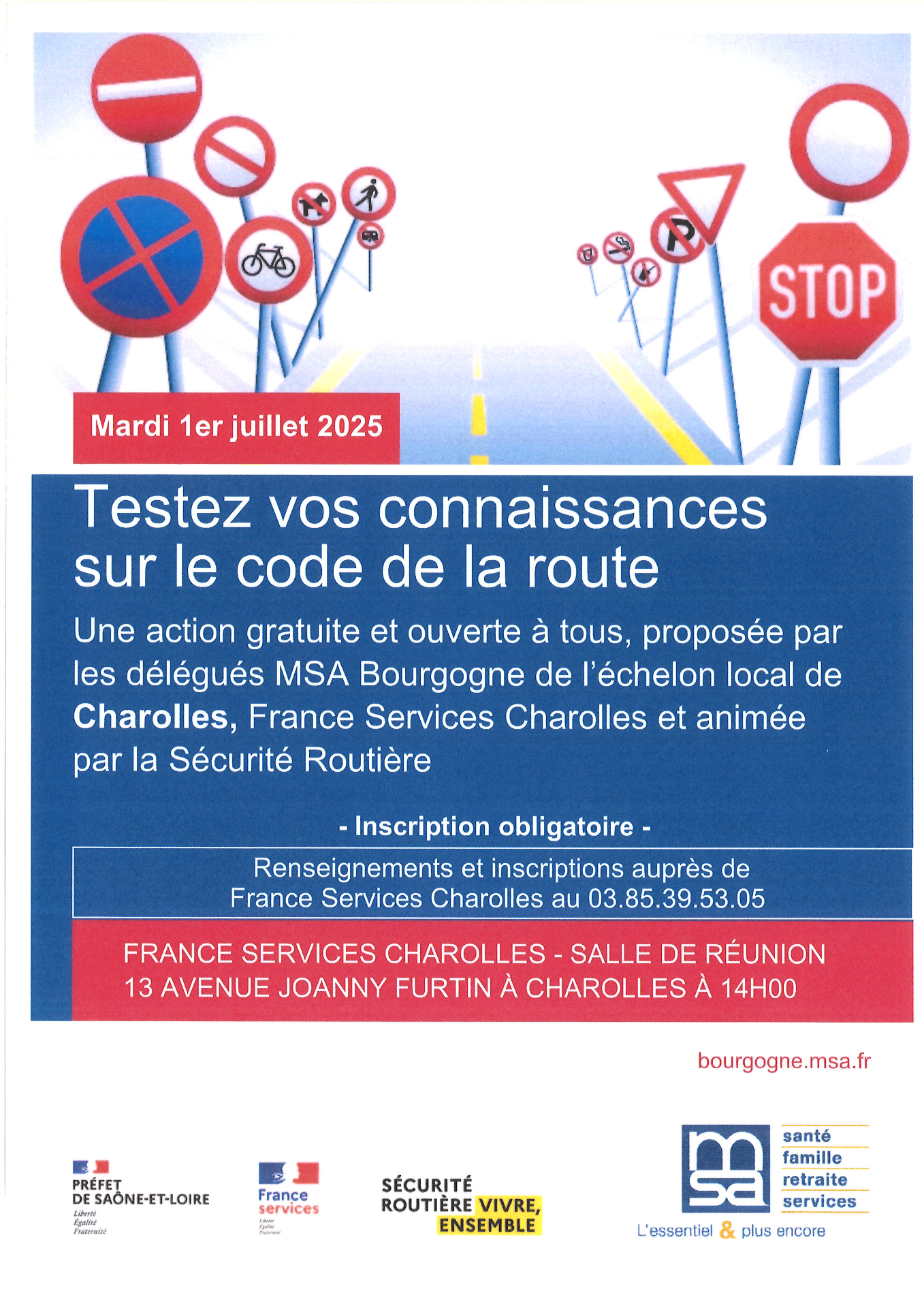 Testez- vous au code de la route !
